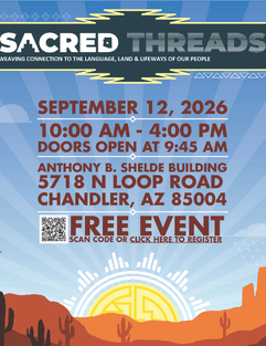 Sacred Threads Cultural Event – Saturday, September 12, 2026
