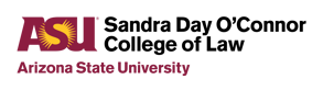 ASU Sandra Day O'Connor College of Law Arizona State University logo